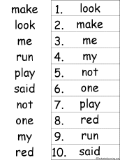 alphabetical order