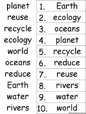 alphabetical order