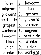 alphabetical order