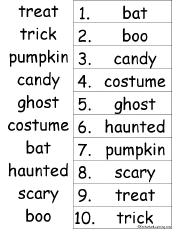 alphabetical order