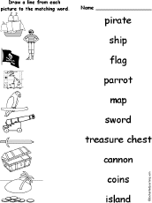 Labelled Pirate Ship