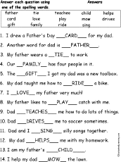 Spelling Words
