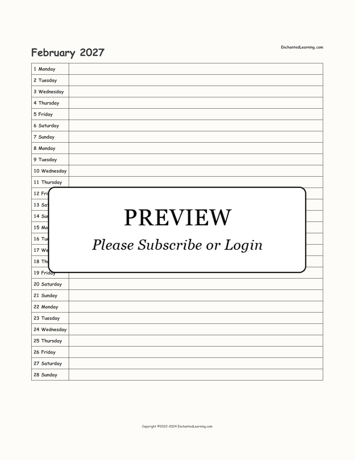 2026-2027 School-Year Scheduling Calendar interactive printout page 8