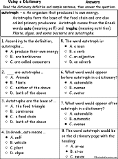 comprehension