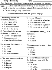 comprehension