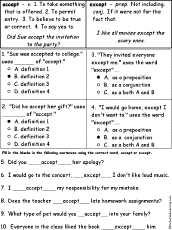 comprehension