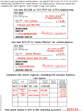 Writing Checks