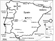 Spain and Portugal Map Quiz Worksheet EnchantedLearningcom