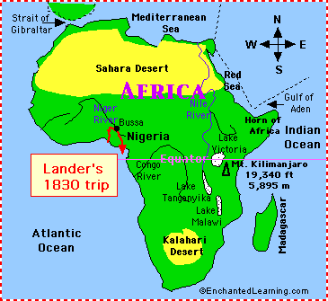 west africa landforms
