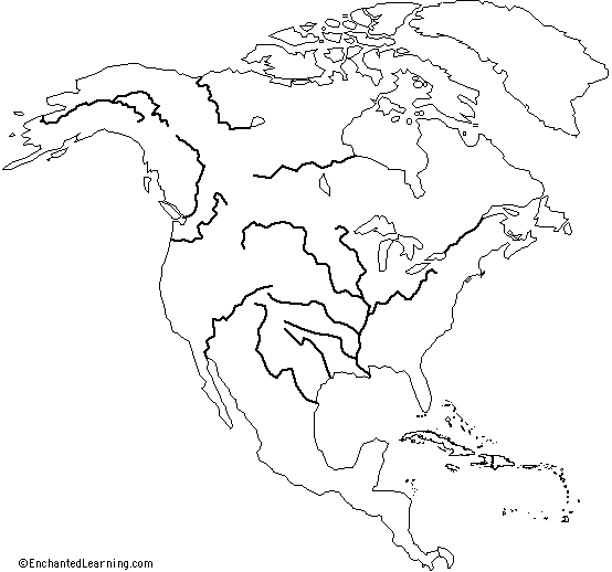outline-map-rivers-of-north-america-enchantedlearning