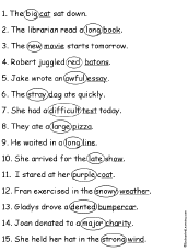 adjectives