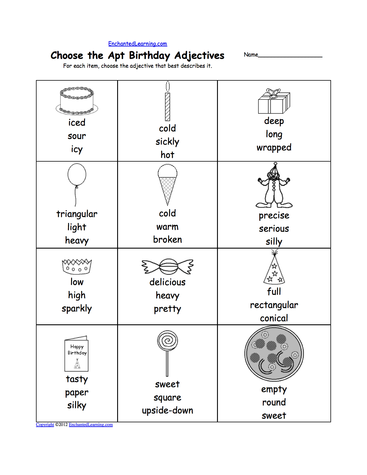 weather   Clothes: Coloring vocab and EnchantedLearning.com worksheet Worksheets Writing