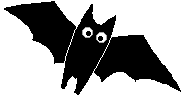 Halloween Bat Clips