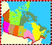 Outline Map Canada