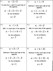 Solve Linear Equations