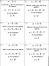 Solve Linear Equations