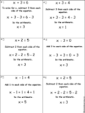 Solve Linear Equations