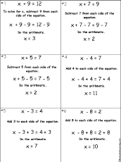 Solve Linear Equations