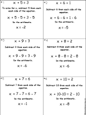 Solve Linear Equations
