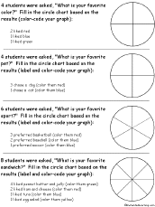 Pie Chart - Circle Graphs Printouts - EnchantedLearning.com