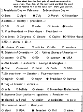 Verbal Analogies
