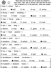 Verbal Analogies