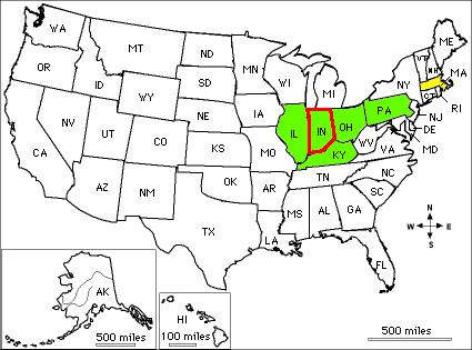 united states labeled
