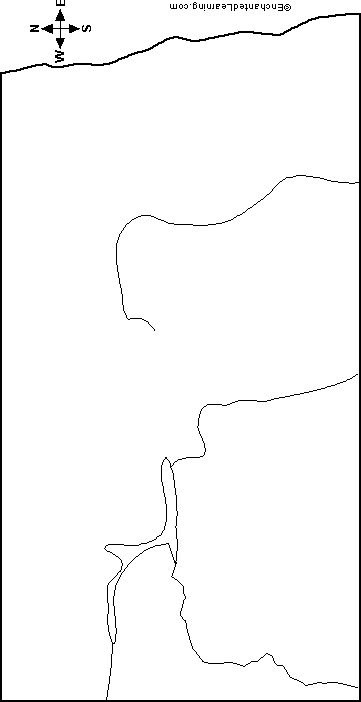 outline map of North Dakota