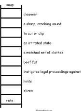 printable word ladders