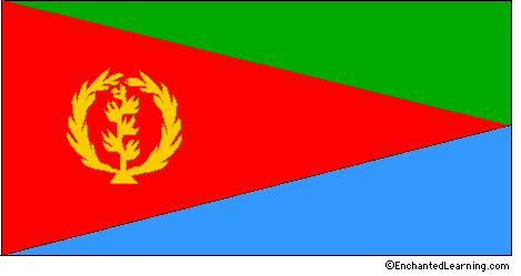 Download Eritrea's Flag - EnchantedLearning.com