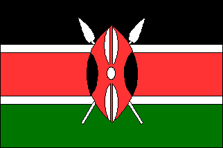 Kenya's Flag - EnchantedLearning.com