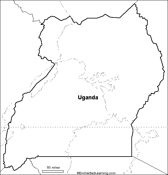Search result: 'Outline Map Research Activity #3: Uganda'