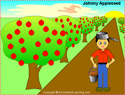 johnny appleseed pictures of real life