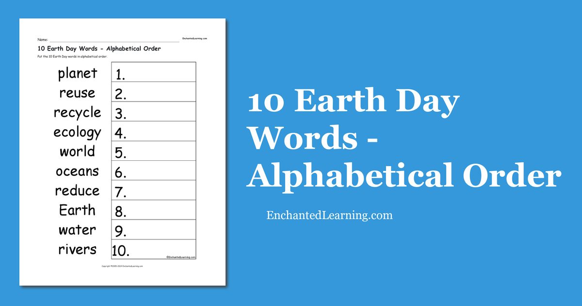 10-earth-day-words-alphabetical-order-enchanted-learning