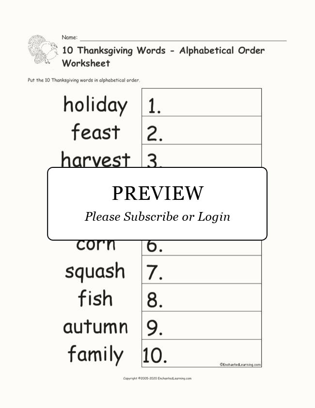 10-thanksgiving-words-alphabetical-order-worksheet-enchanted-learning