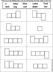 box shapes