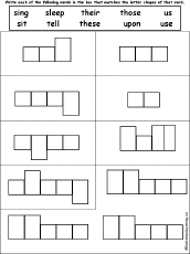 Search result: 'Dolch Words #17 - Word Shape Puzzle'