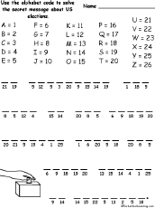 Simple Alphabet Codes To Solve Enchantedlearning Com