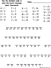 simple alphabet codes to solve enchantedlearning com