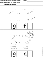 Search result: 'Connect the Dots then Fill in the Blanks: G'