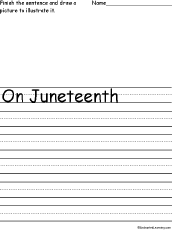 Finish the Sentence - Juneteenth