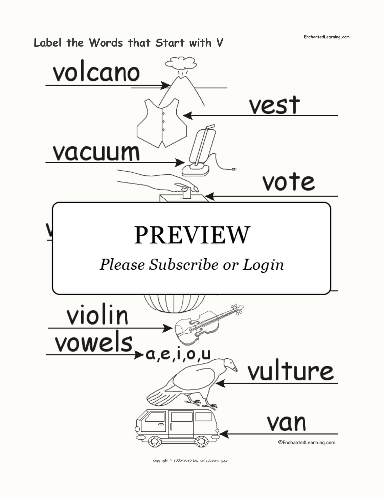 label-the-words-that-start-with-v-enchanted-learning