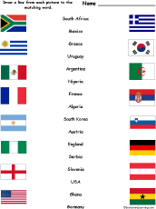 ALL THE FLAGS OF THE WORLD FROM A TO Z TO LEARN AT SCHOOL 