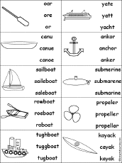 transportation/vehicles crafts - enchantedlearning.com