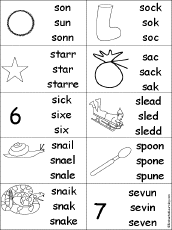 Circle the Words that Start with S: EnchantedLearning.com