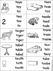 Letter T Alphabet Activities At Enchantedlearning Com