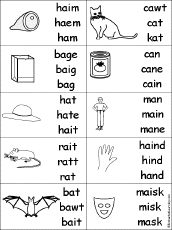 Short A Alphabet Activities at EnchantedLearning.com