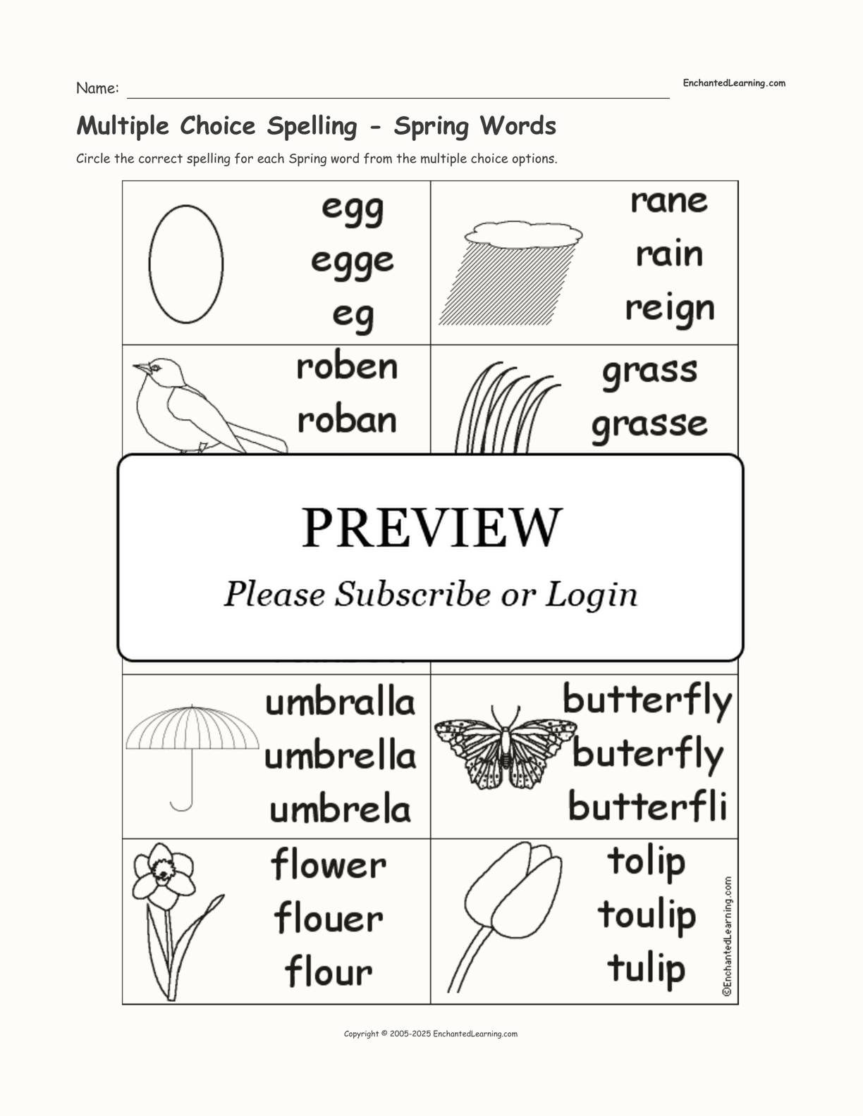 multiple-choice-spelling-spring-words-enchanted-learning