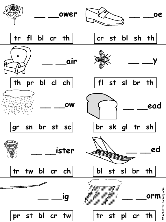 Blends, Digraphs, Trigraphs, and Other Letter Combinations ...