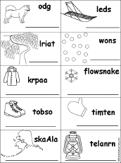 Unscramble Iditarod Words